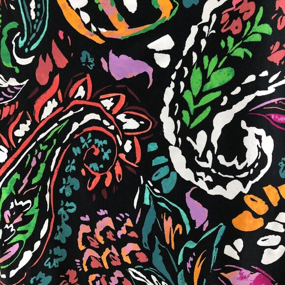 ANNE COLE Twist Front Paisley Swimsuit Size Medium - Picture 6 of 8